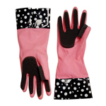 Gloves - Heavy Duty Pink & Black