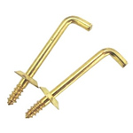 Brass  L-Hooks