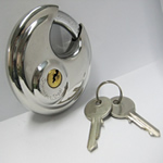 Disc Padlock Stainless Steel